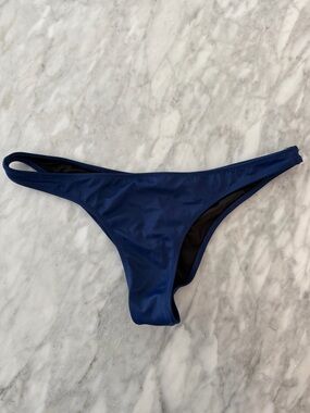 Victorias Secret Women's Navy Blue Bikini Bottom Swimwear